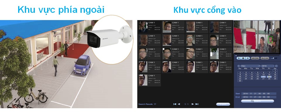 Camera giám sát sảnh ngân hàng