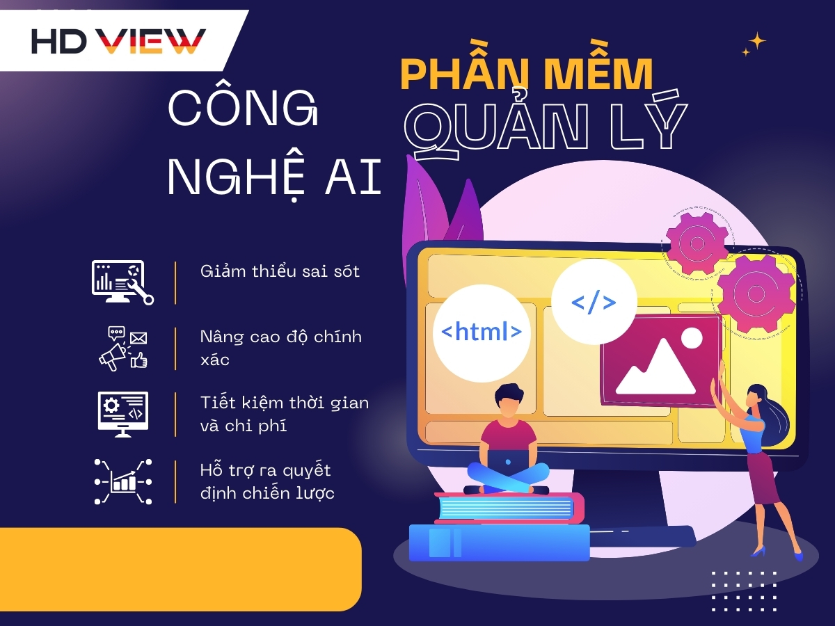 Công nghệ AI trong phần mềm quản lý