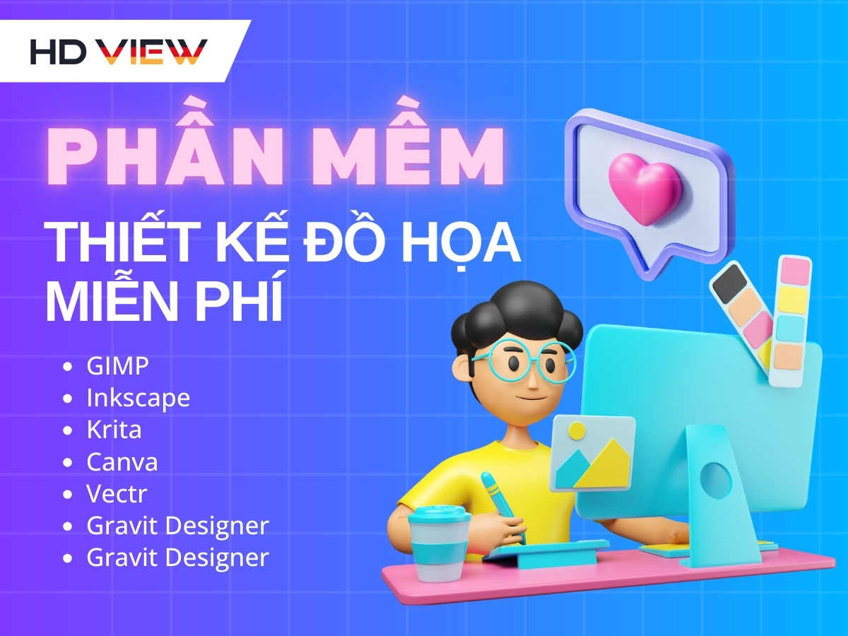 Phần mềm thiết kế đồ họa miễn phí