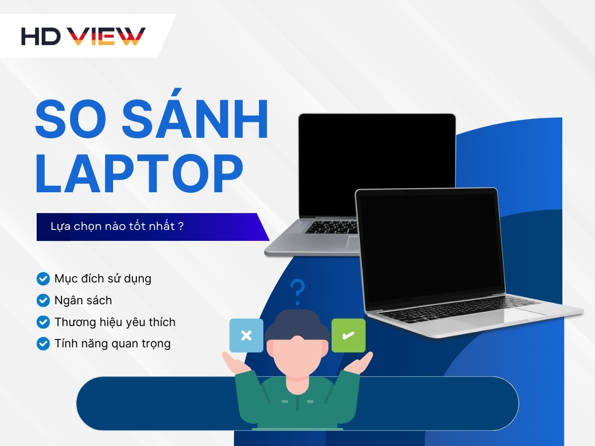So sánh Laptop Văn Phòng