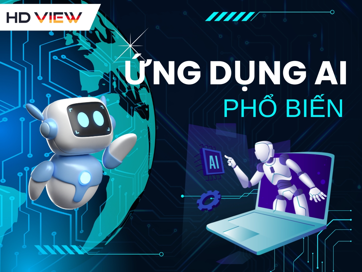 Ứng dụng AI phổ biến